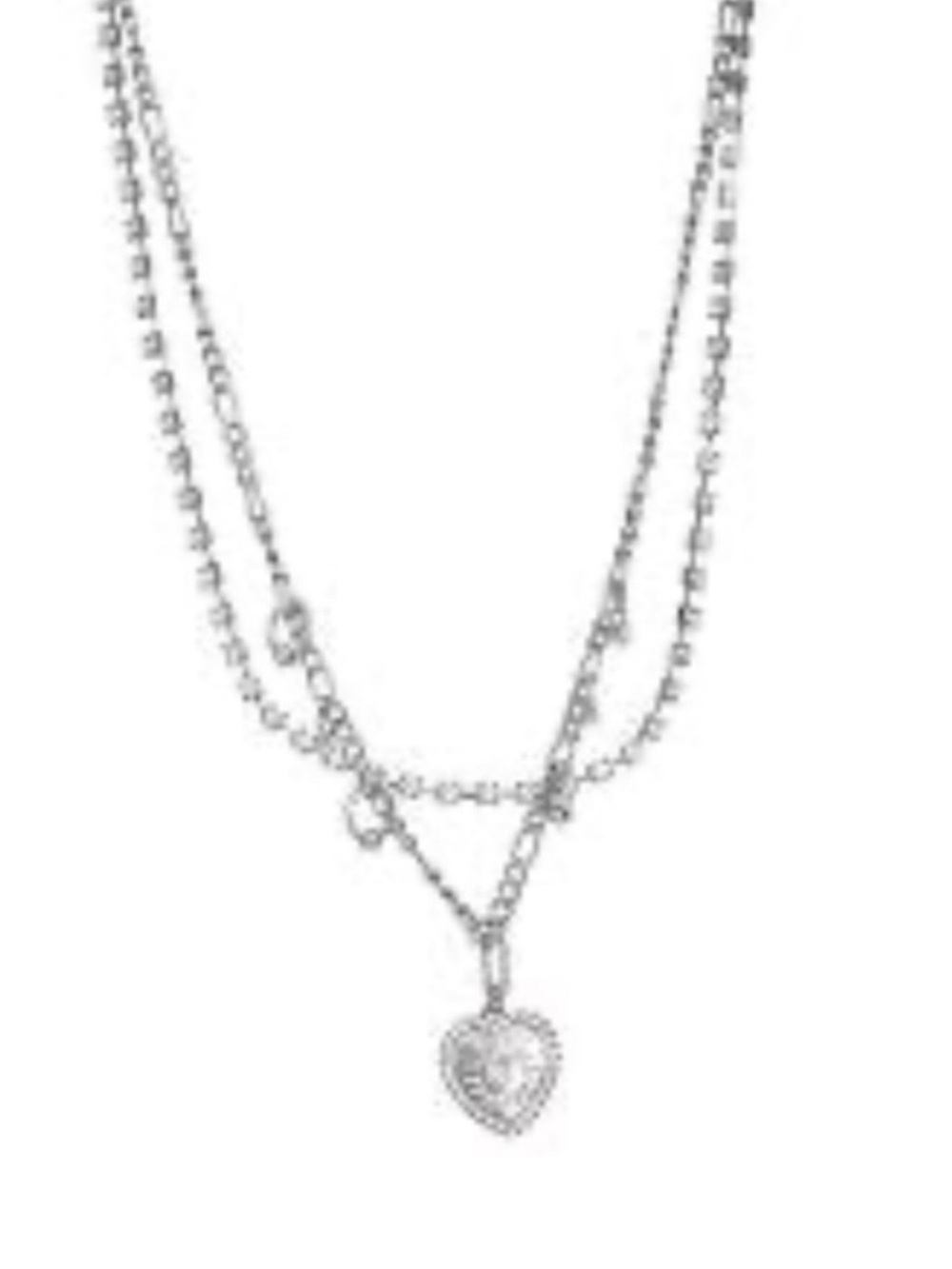 Layered Heart Necklace